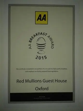 Red Mullions Guest House 