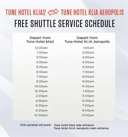 Tune Hotel KLIA Aeropolis Airport Hotel 