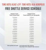 Tune Hotel KLIA Aeropolis Airport Hotel 