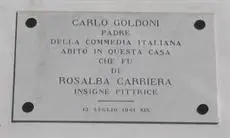 Casa di Carlo Goldoni 