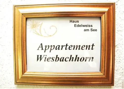 Haus Edelweiss am See 