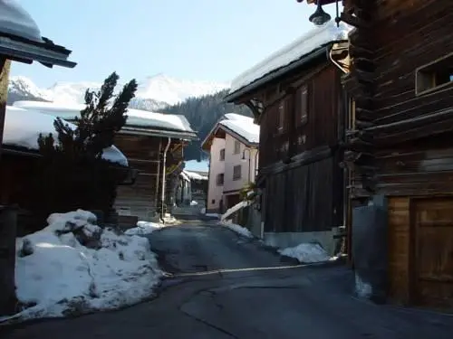 Chambre Chez Philippin Bruson en face de Verbier 