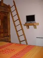 Chambre Chez Philippin Bruson en face de Verbier 