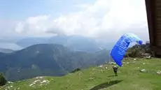 Alpen Berghutte Sonnstein Panorama 