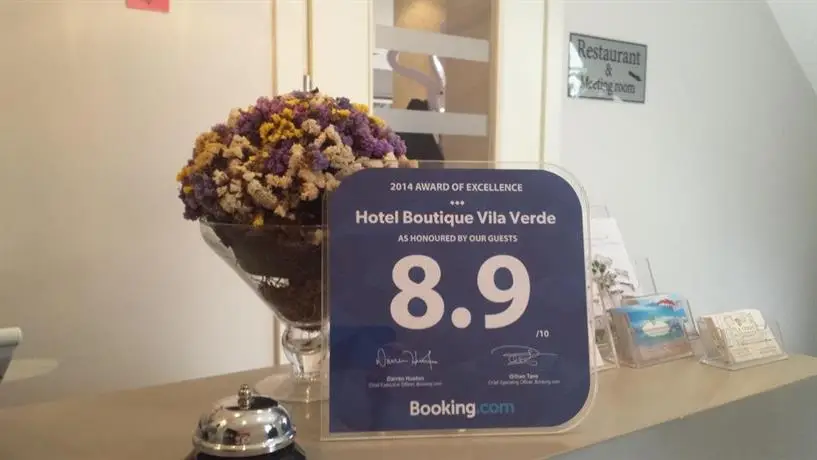 Hotel Boutique Vila Verde