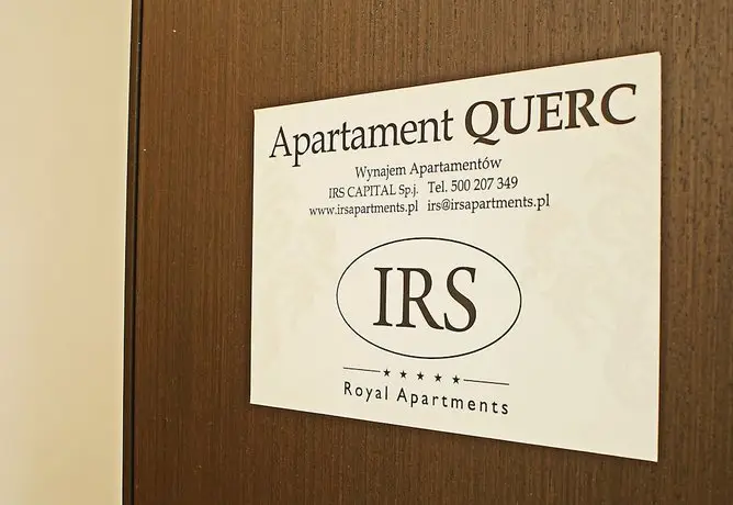 IRS ROYAL APARTMENTS Apartamenty IRS Kwartal Kamienic 