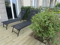 Duplex avec jardin et bord de mer 