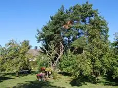 Ferienhaus mit Garten am Bodstedter Bodden 