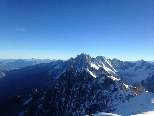 Terrasse sur le Mont Blanc 