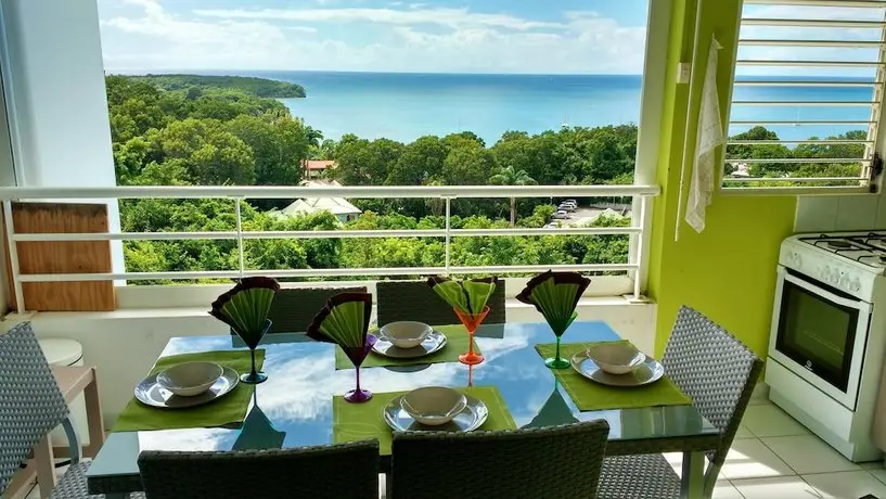 Apartment With one Bedroom in Sainte-anne With Wonderful sea View Pool Access Furnished Balcony