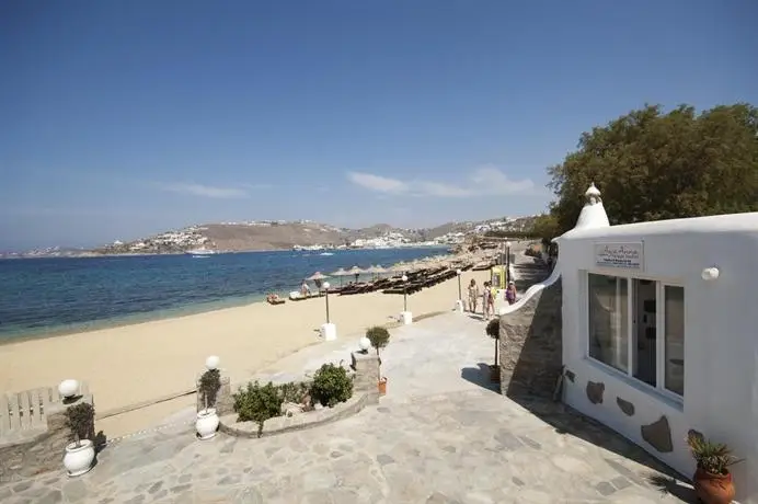 Agia Anna on the beach 