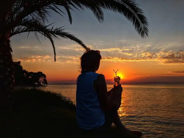 Golden Sunset Thasos