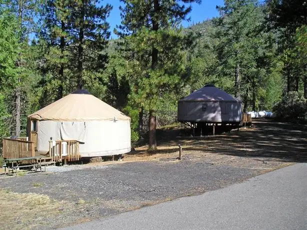 Yosemite Lakes Hillside Yurt 12