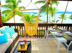 Luxury Beachfront Duplex Villa on Sapphire Beach IV 