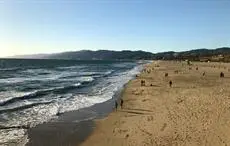 Beautiful Sunset in Santa Monica Beach 4 