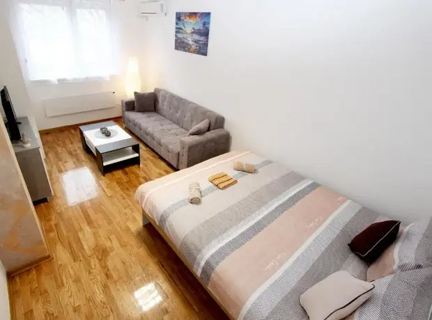 Apartment Ruby Belgrade værelse