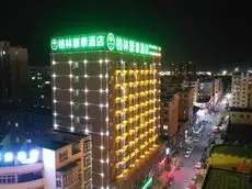 GreenTree Inn HeNan Zhumadian Xincai Yueliang Bay Business Hotel Udseende