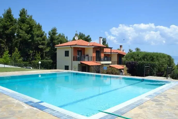 Villa with view to the sea and forest