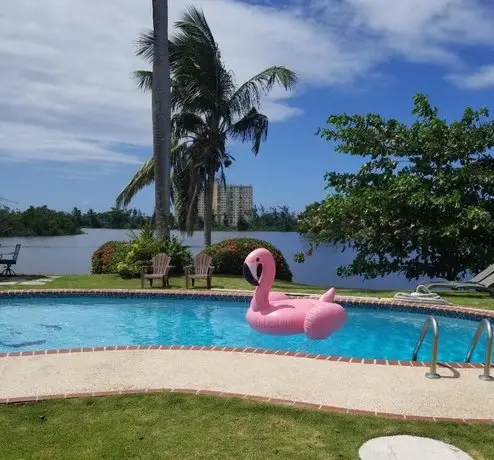 Master Suite with stunning views to pool and lake