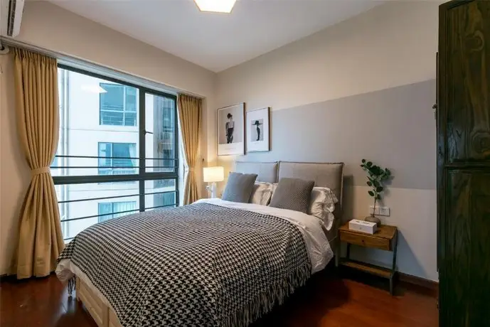 Zhuhai Xiangzhou Yujinghuanyuanguoji Cuixilu Locals Apartment 00179940