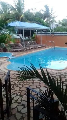 Studio in Pointe aux Piments With Pool Access Balcony and Wifi - 200 m From the Beach