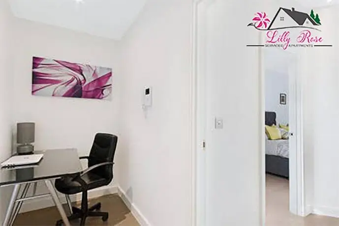 Book Today - 1 & 2 Bedroom Apartments Available with LillyRose Serviced Apartments St Albans Free C