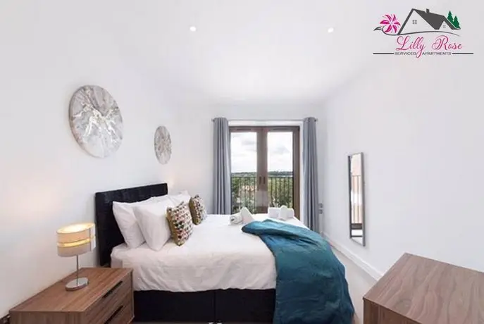 Book Today - 1 & 2 Bedroom Apartments Available with LillyRose Serviced Apartments St Albans Free C