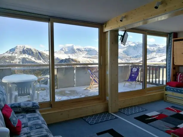 Apartment With one Bedroom in La Plagne Aime 2000 With Wonderful Mountain View and Furnished Terrac