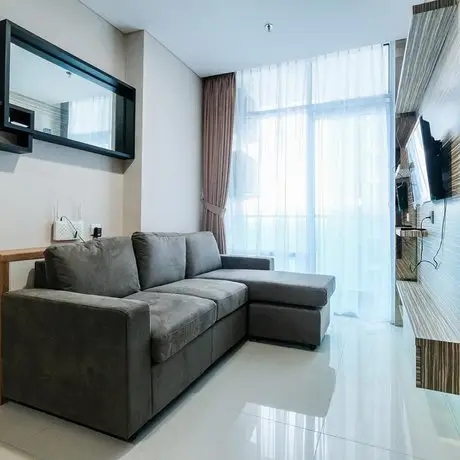 Cozy 1BR Brooklyn Alam Sutera Apartment near IKEA By Travelio