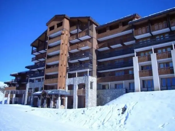 Belle Plagne Studio for 4 People of 23m2 Located on the Slopes Th108