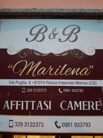 Bed and breakfast Marilena