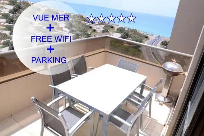 Spacieux Sea View Appart+Free Wifi + Parking 