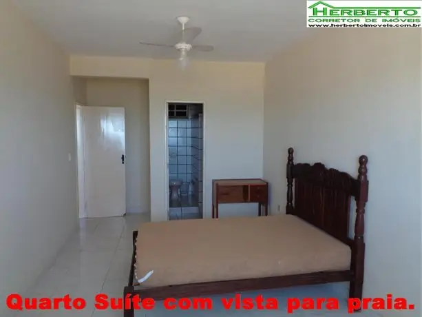 Apartamento com 03 dormitorios sendo uma suite na beira mar 
