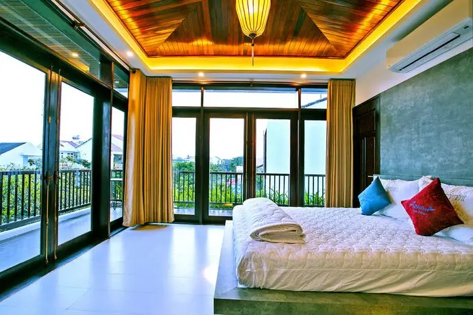 Azumi 01 bedroom balcony 2nd floor Apartment Hoian