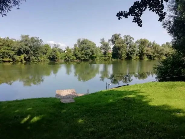 House on the river Karlovac