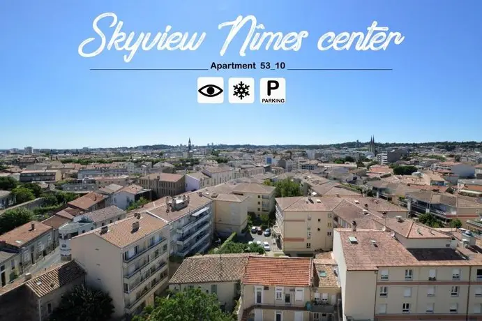 Skyview Nimes Center Appart 53_10 Parking Clim