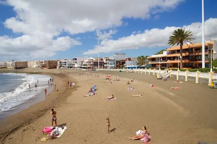 A few meters from a quiet beach 